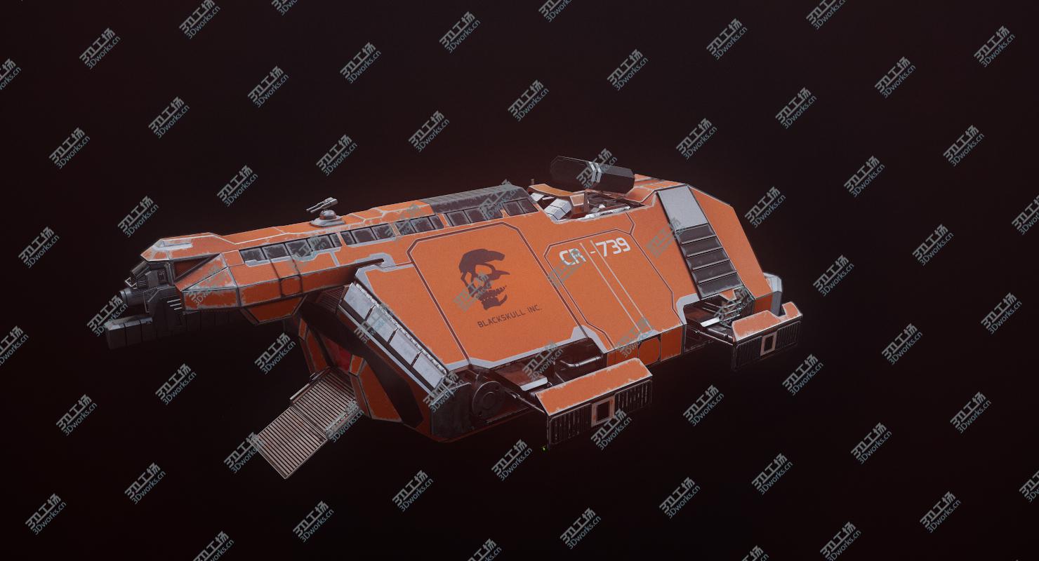 images/goods_img/202105072/3D Sci-Fi Cargo Spaceship Animated model/4.jpg